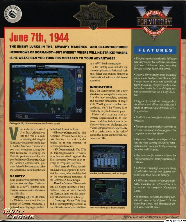 V for Victory - D-Day Utah Beach (1992).png